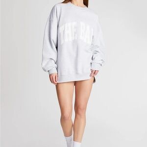 The Bar Varsity Sweatshirt in Grey Size M